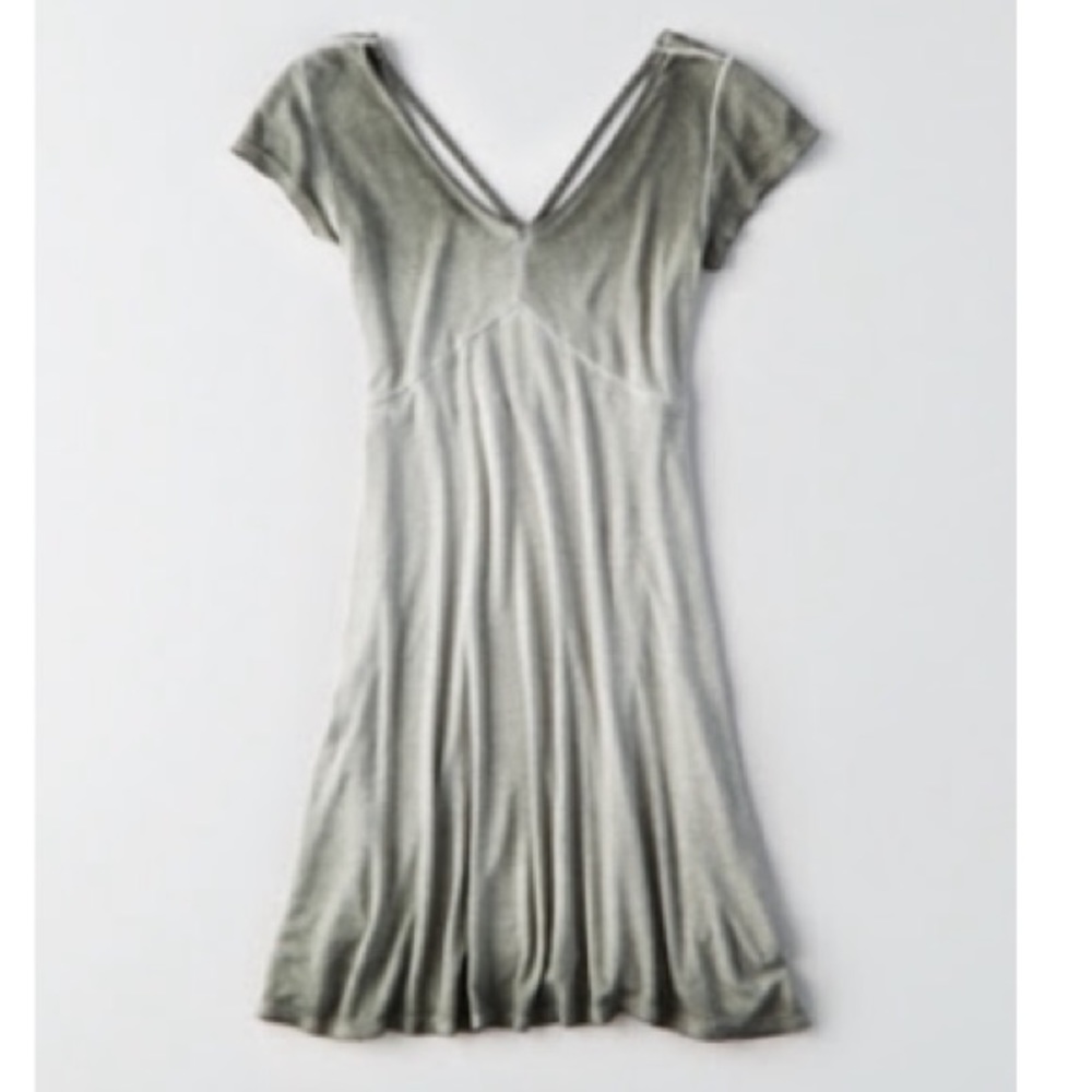 [American Eagle] Ribbed Knit Scoop Dress
